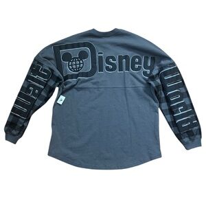 SOLD***NWT Walt Disney World Spirit Jersey 21 Size Large Men’s Black Grey